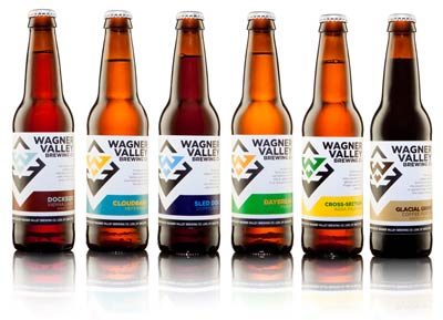 Wagner Valley Brewing Co Bottle Lineup
