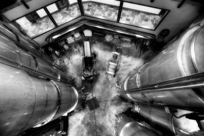 Winery tankroom. Photo by Stu Gallagher Photography